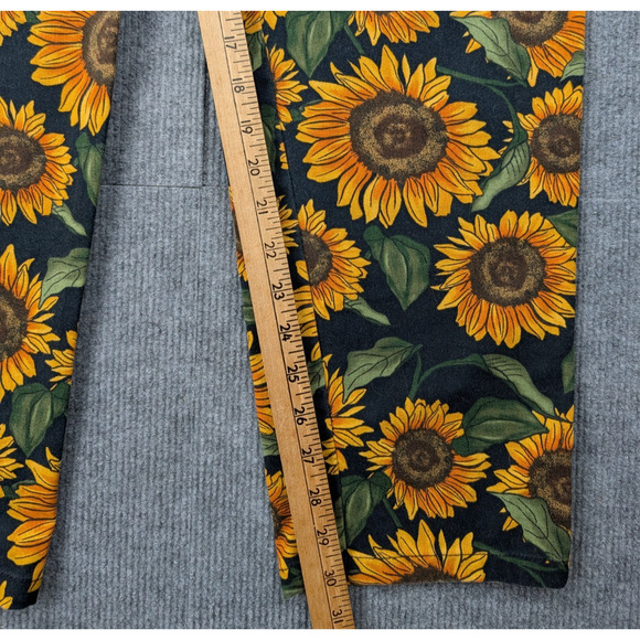 Lucy & Yak Overalls Womens12 Long Sunflower Organic Cotton Boho Kidcore Garden - Picture 10 of 11